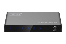 Digitus 4K HDMI Splitter, 1x2 | DS-55336 | Black