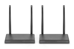 Digitus 4K Wireless HDMI KVM Extender Set, 150 m | DS-55328 | Black