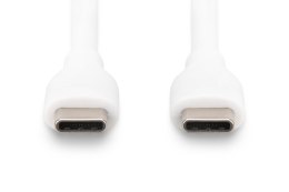 Digitus Silicone Connection Cable | AK-300341-010-W | USB-C to USB-C