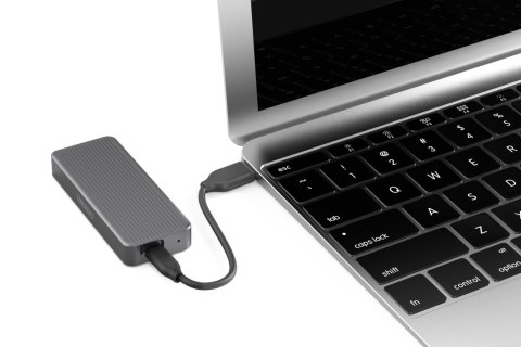 Digitus USB M.2 hard disk enclosure, SSD, external, NVMe, 20Gbps, USB 3.2 Gen2x2