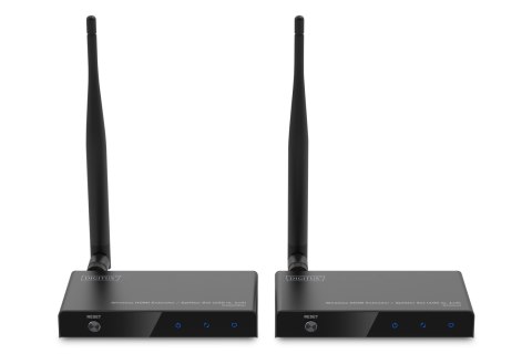 Digitus Wireless HDMI Extender/Splitter Set (100m, 1x4) | DS-55346 | Black