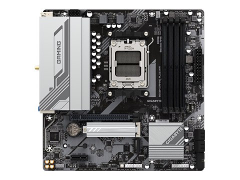 Gigabyte B650M GAMING PLUS WF | Processor family AMD | Processor socket AM5 | DDR5 | Supported hard disk drive interfaces M.2, S