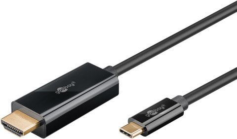 Goobay USB-C to HDMI Cable 4K at 60 Hz, 1 m | 75696