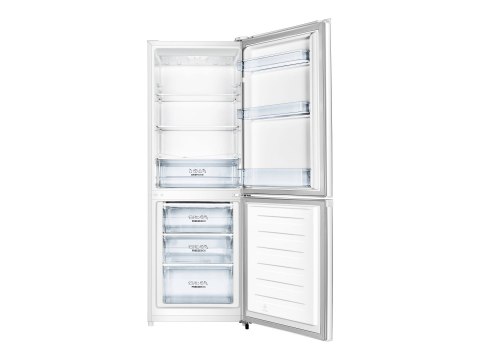 Gorenje RK4162PW4 Refrigerator, E, Free standing, Combi, Height 161,3 cm, Net Fridge 159 L, Bottom Freezer 71 L, White | Gorenje