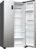 Gorenje Refrigerator | NRR9185EAXLWD | Energy efficiency class E | Free standing | Side by side | Height 178.6 cm | No Frost sys