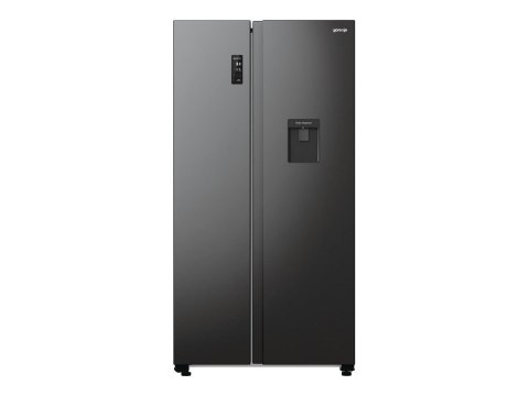 Gorenje Refrigerator | NRR9185EABXLWD | Energy efficiency class E | Free standing | Side by side | Height 178.6 cm | No Frost sy