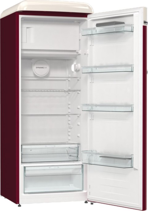 Gorenje Retro Refrigerator | OBRB615DR | Energy efficiency class D | Free standing | Larder | Height 152.5 cm | Fridge net capac