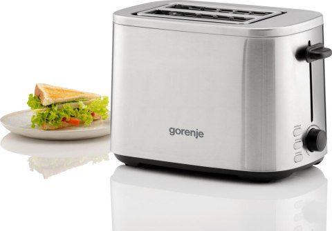 Gorenje Toaster | T800DS | Number of slots 2 | Housing material Stainless steel