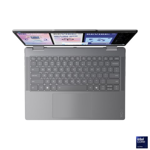 Lenovo Yoga 7 2-in-1 14ILL10 | Luna Grey | 14 " | OLED | Touchscreen | WUXGA | 1920 x 1200 pixels | Glossy | Intel Core Ultra 5