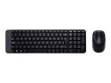 Logitech | Combo Wireless Keyboard and Mouse | MK220 | Keyboard and Mouse | Wireless | Mouse included | US | Black | N/A