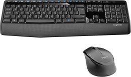 Logitech MK345 Keyboard and Mouse Set Wireless Mouse included Batteries included US Wireless connection USB Black