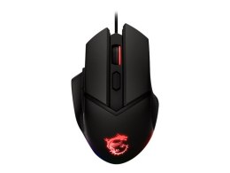 MSI CLUTCHGM20 ELITE Gaming USB RGB Adjustable up to 6400 DPI Desktop Laptop Gaming Grade Optical Mouse (Clutch GM20 ELITE) | MS