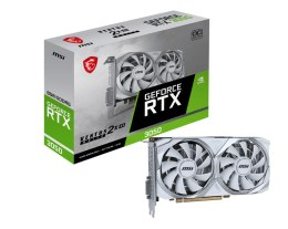 MSI GeForce RTX 3050 VENTUS 2X XS WHITE 8G OC | NVIDIA | 8 GB | GeForce RTX 3050 | GDDR6 | HDMI ports quantity 1 | 128-bit