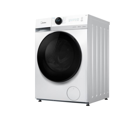 Midea Washing Machine with Dryer | MF200D80WB/W | Energy efficiency class A/E | Front loading | Washing capacity 8 kg | 1400 RPM