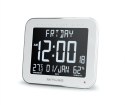Muse | Wall Clock with Alarm Function | M-090 WMC | White