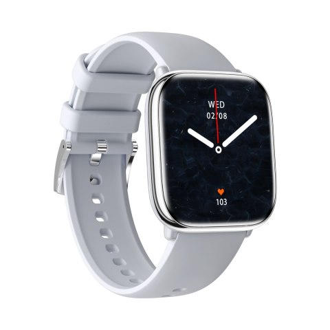 MyPhone Watch Pastel | Smart watch | AMOLED | 1.75" | Waterproof | Silver Grey