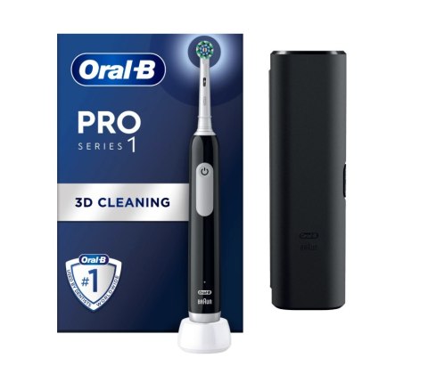 Oral-B Electric Toothbrush with Travel Case | Pro Series 1 | Rechargeable | For adults | Number of brush heads included 1 | Numb