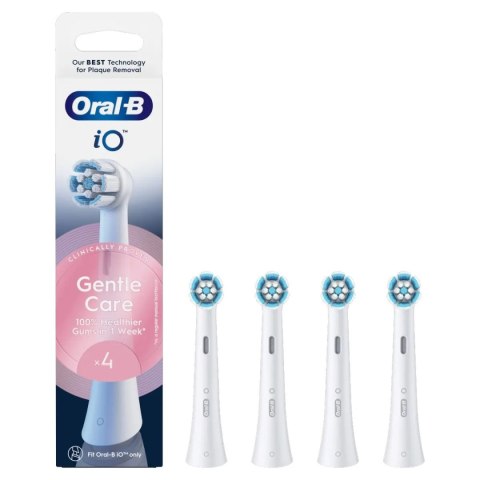 Oral-B Replaceable toothbrush heads | iO Gentle Care | Heads | For adults | Number of brush heads included 4 | Number of teeth b