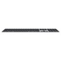 Apple | Klawiatura Magic Keyboard z Touch ID | MMMR3Z/A | Standardowa | Bezprzewodowa | PL | Bluetooth | Czarna | 369 g | Klawia