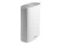Asus | ZenWiFi AX Hybrid (XP4) (1pk White) | 802.11ax | 574+1201 Mbit/s | 10/100/1000 Mbit/s | Porty Ethernet LAN (RJ-45) 2 | Ob
