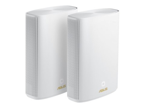 Asus | ZenWiFi AX Hybrid (XP4) (1pk White) | 802.11ax | 574+1201 Mbit/s | 10/100/1000 Mbit/s | Porty Ethernet LAN (RJ-45) 2 | Ob