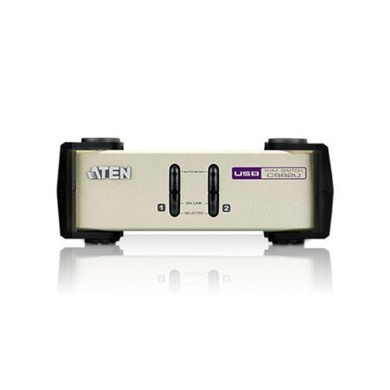 Aten | 2-portowy przełącznik KVM PS/2-USB VGA | CS82U-AT | Miesiące gwarancji