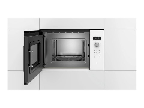 Bosch | BFL524MW0 | Kuchenka mikrofalowa | Do zabudowy | 20 L | 800 W | Biały