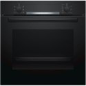 Bosch | HBA530BB0S | Oven | 71 L | A | Multifunctional | EcoClean | Push pull buttons | Height 60 cm | Width 60 cm | Black