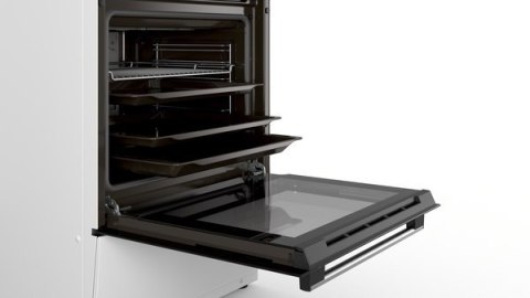 Bosch | Kuchenka | HLN39A020 | Typ płyty indukcyjna | Typ piekarnika elektryczny | Biały | Szerokość 60 cm | Grillowanie | LED |