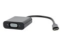 Cablexpert 15 pin HD D-Sub (HD-15) | Male | 24 pin USB-C | Male | Black | 0.15 m