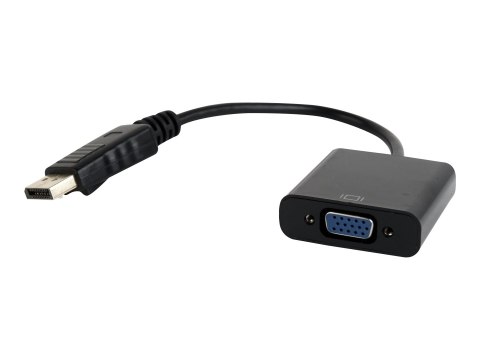 Cablexpert 15 pin HD D-Sub (HD-15) | żeński | 20 pin DisplayPort | męski | czarny | 0,15 m