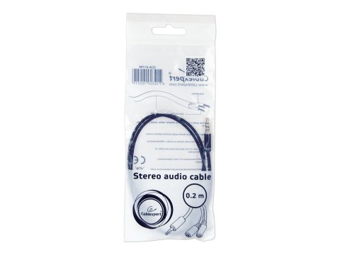 Cablexpert | Audio adaptor | Mini-phone stereo 3.5 mm | Receptacle | Plug | Mini-phone 3.5 mm 4-pole