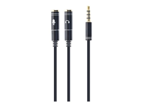Cablexpert | Audio adaptor | Mini-phone stereo 3.5 mm | Receptacle | Plug | Mini-phone 3.5 mm 4-pole