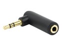 Cablexpert | Right angle adapter | Mini-phone stereo 3.5 mm | Male | Female | Mini-phone stereo 3.5 mm