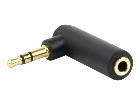 Cablexpert | Right angle adapter | Mini-phone stereo 3.5 mm | Male | Female | Mini-phone stereo 3.5 mm