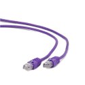 Cablexpert | CAT 5e | Patch cable | Unshielded twisted pair (UTP) | Male | RJ-45 | Male | RJ-45 | Purple | 0.25 m