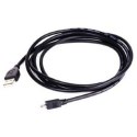 Cablexpert | USB cable | Male | 4 pin USB Type A | Male | Black | 5 pin Micro-USB Type B | 0.5 m