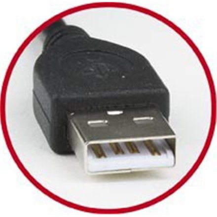 Cablexpert | USB cable | Male | 4 pin USB Type A | Male | Black | 5 pin Micro-USB Type B | 0.5 m