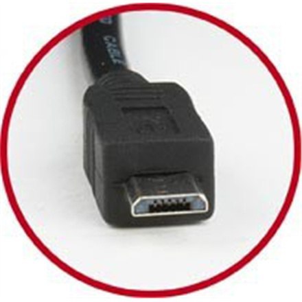 Cablexpert | USB cable | Male | 4 pin USB Type A | Male | Black | 5 pin Micro-USB Type B | 0.5 m