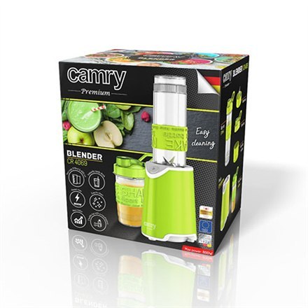 Camry | Blander | CR 4069 | Osobisty | 500 W | Materiał słoika Plastik | Pojemność słoika 0.6 L | Zielony