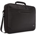 Case Logic | Fits up to size 17.3 " | Advantage | Messenger - Briefcase | Black | Shoulder strap
