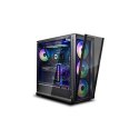 Deepcool | MATREXX 70 ADD-RGB 3F | Side window | Black | E-ATX | Power supply included No | ATX PS2 (Length less than 200mm)