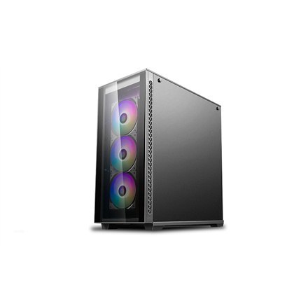 Deepcool | MATREXX 70 ADD-RGB 3F | Side window | Black | E-ATX | Power supply included No | ATX PS2 (Length less than 200mm)