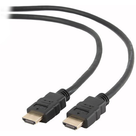 Kabel HDMI Cablexpert | CC-HDMI4-1M | Męski | 19-pinowy HDMI Typ A | Męski | 19-pinowy HDMI Typ A | 1 m | Czarny | Gwarancja (m-