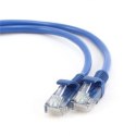 Kabel ekspert | CAT 5e | Kabel patch | Ekranowane skrętki (UTP) | Męski | RJ-45 | Męski | RJ-45 | Niebieski | 0,5 m. Gwarancja (