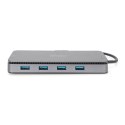 Digitus | 11 in 1 USB-C Docking Station and SSD Enclosure | DA-70896 | Dock | Ethernet LAN (RJ-45) ports 1 | VGA (D-Sub) ports q