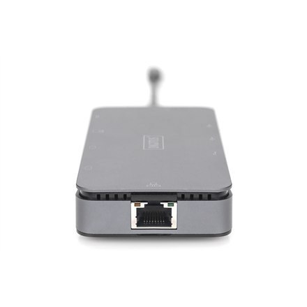 Digitus | 11 in 1 USB-C Docking Station and SSD Enclosure | DA-70896 | Dock | Ethernet LAN (RJ-45) ports 1 | VGA (D-Sub) ports q