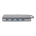 Digitus | 11 in 1 USB-C Docking Station and SSD Enclosure | DA-70896 | Dock | Ethernet LAN (RJ-45) ports 1 | VGA (D-Sub) ports q