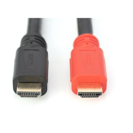 Digitus | Męski | 19-pinowy HDMI Typ A | Męski | 19-pinowy HDMI Typ A | 10 m | Czarny