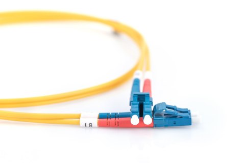 Digitus | Patch cable | Fibre optic | Male | LC single-mode | Male | LC single-mode | Yellow | 2 m